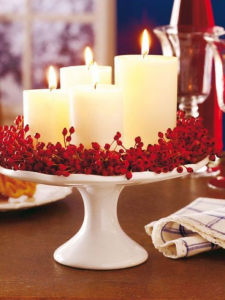 Cake Stand Candle Holder.