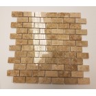 Marrone Light Polished Marble Mosaic