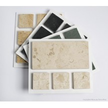 Sahara Tumbled Limestone Mosaic Sample
